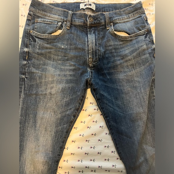 Joseph Abboud Men’s 32x34 slim fit blue jeans - Picture 3 of 4